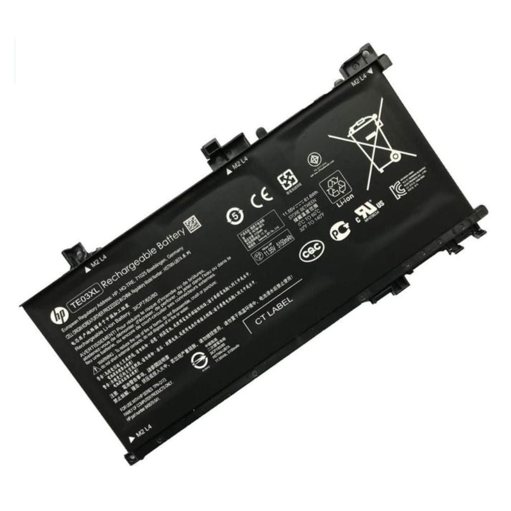 [Original] Hp Pavilion 15-BC406TX Laptop Battery - 11.55V 61.6WH TE03XL