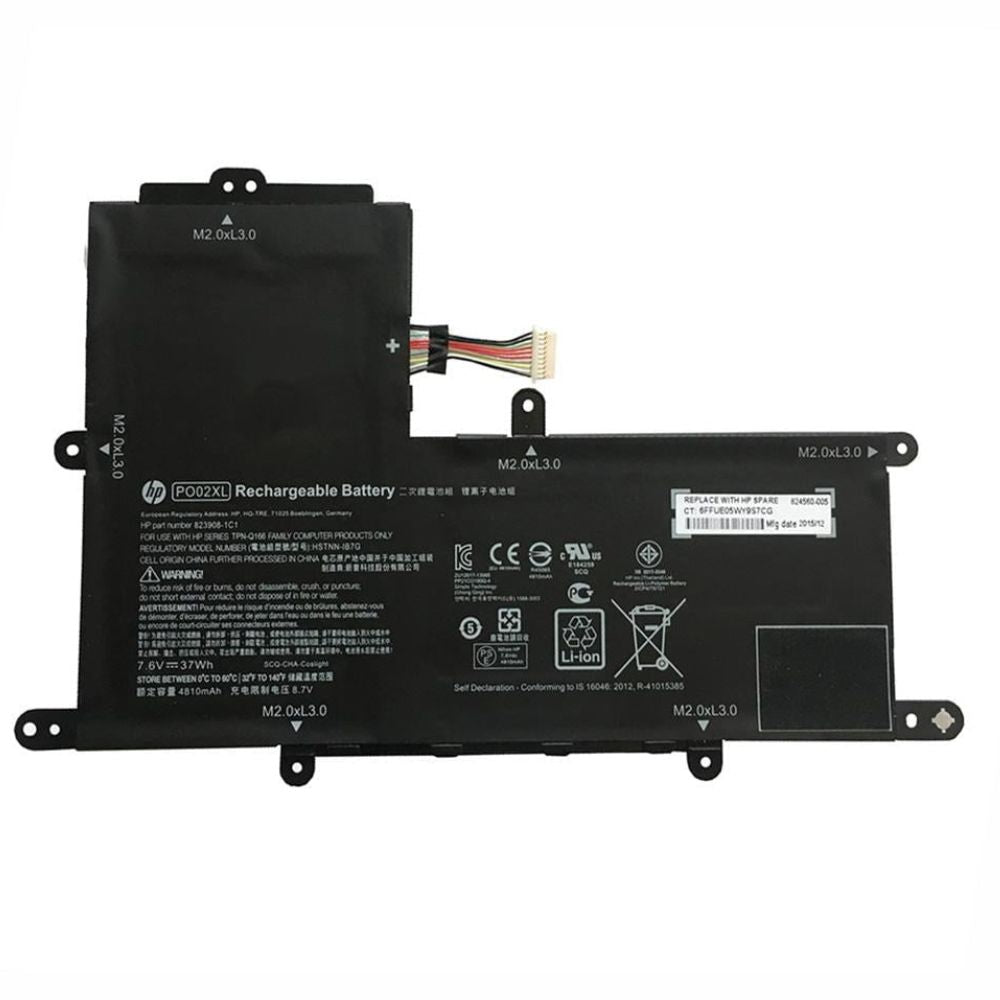 [Original] Hp Stream 11-Y000NA Laptop Battery - 7.6v 37wh PO02XL