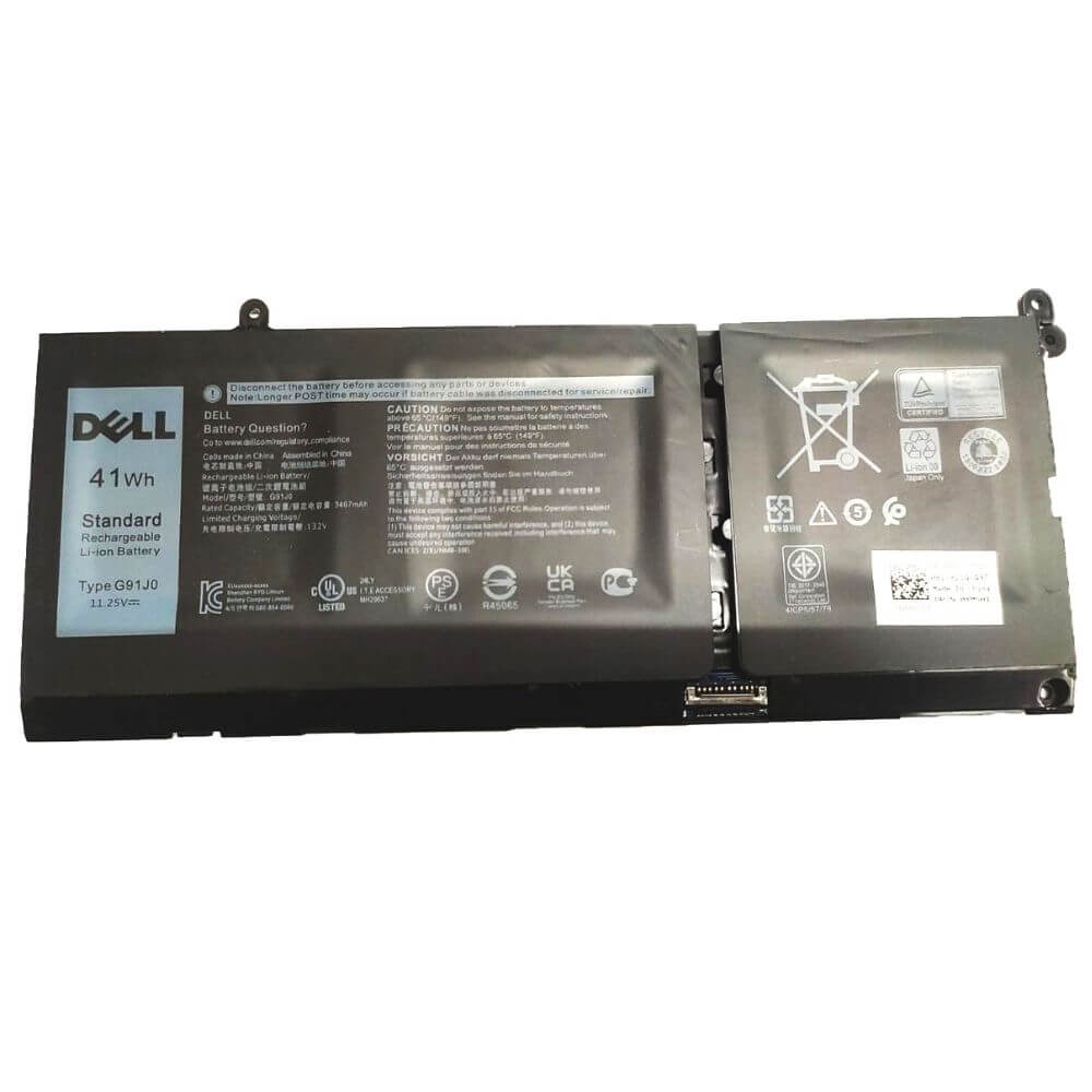 NYFJH original Dell battery 97Wh (11.4V) 