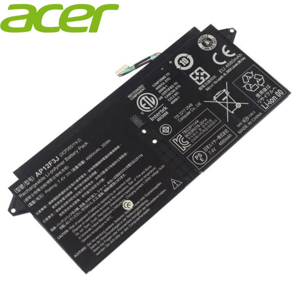 [ORGINAL] Acer Aspire S7 Ultrabook Series Laptop Battery - 7.4V 35WH AP12F3J