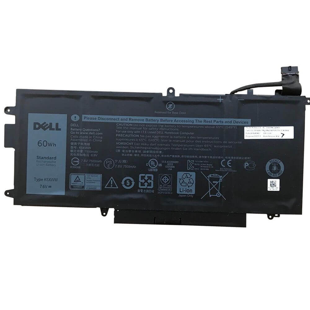 [ORIGINAL] Dell Latitude 5289 2-in-1 Laptop Battery - K5XWW 7.6V 60Wh