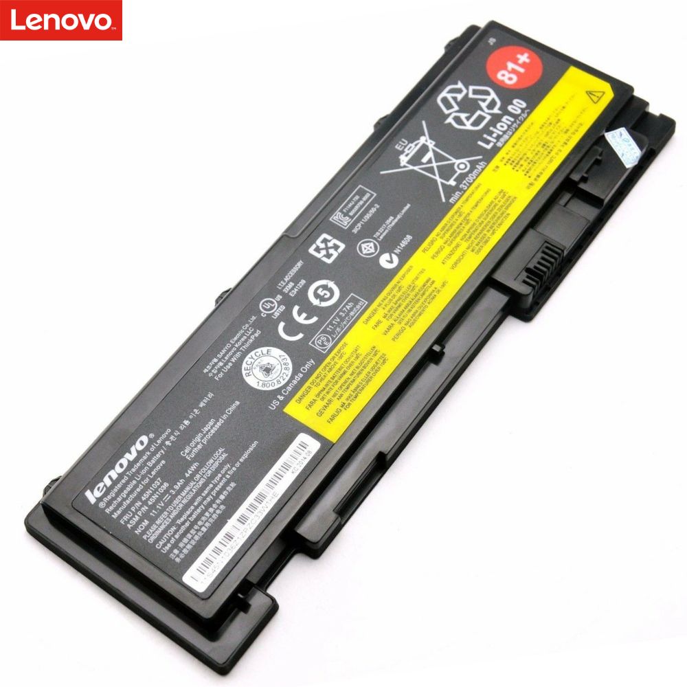 BUY [ORIGINAL] Lenovo 45N1039 Laptop Battery - 11.1V 44Wh 0A36309 81+