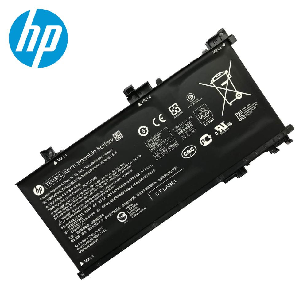 [Original] Hp Omen 15-AX015TX Laptop Battery - 11.55V 61.6WH TE03XL