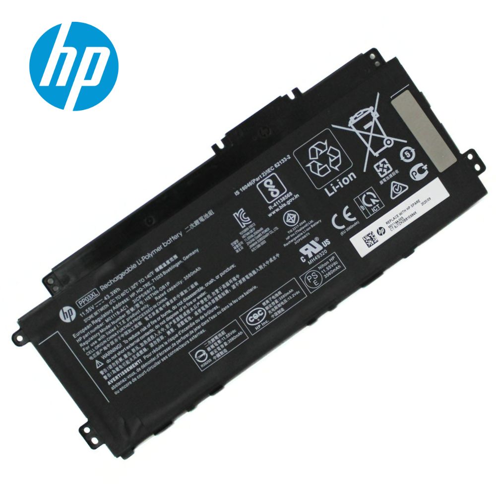 Buy [ORIGINAL] Hp Pavilion 14-dv0053TU Laptop Battery - 43.3WH PP03XL