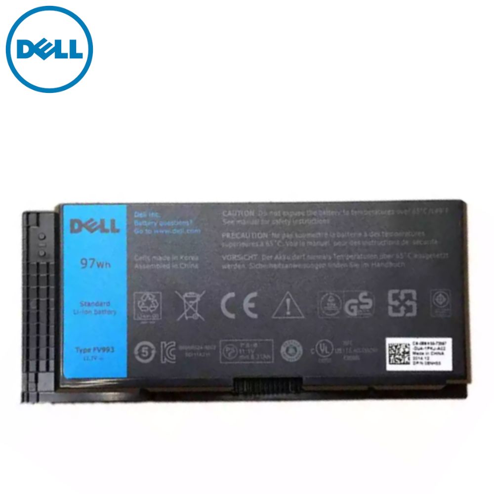 [ORIGINAL] Dell Precision(M6700-6713) Laptop Battery -  FV993 11.1V 97Wh