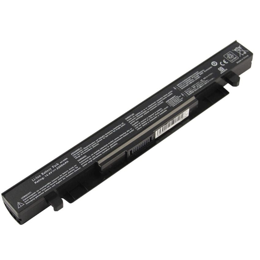 DTK Batterie Ordinateur Portable pour A41-X550E ASUS X751L X751M F751L  F550Z F751M R752L R751L R510 R510D R510DP X550D X550DP X450 X450E X450FJ  A450J A450E F751LA F751LB F751S X55L89H [15V 2600mAh] : 