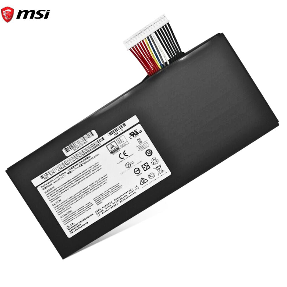 BUY [ORGINAL] MSI GS70 Series Laptop Battery - 11.1V 83.25Wh BTY-L77